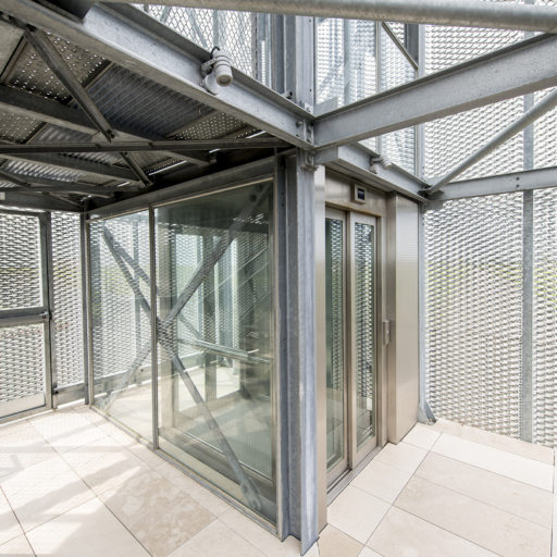 Installation ascenseurs panoramique